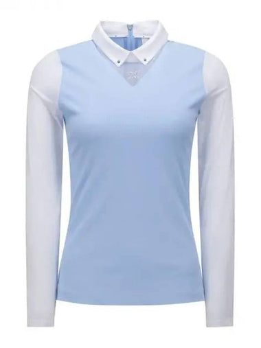 Anew Women s Triangle M Ash Block Long T Shirt SB Domestic Product GQCY23071387943 - ANEWGOLF - BALAAN 1