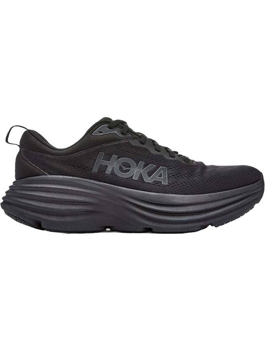Bondi 8 Low Top Sneakers Black - HOKA ONE ONE - BALAAN 1