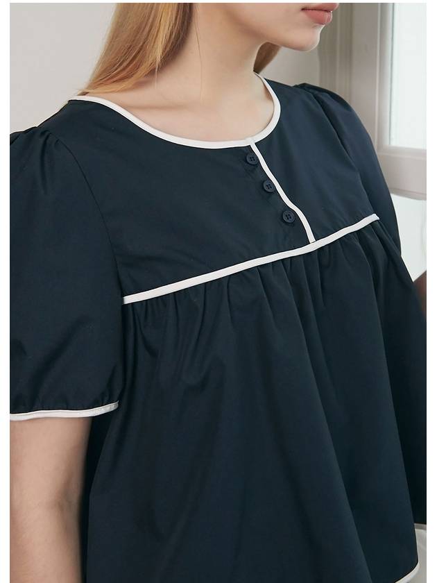 Purity line point blouse - MICANE - BALAAN 5