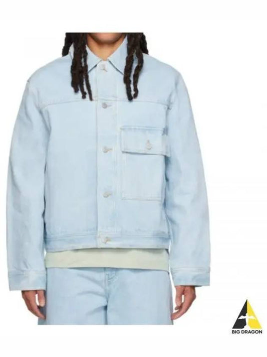 PETAR DENIM JACKET BLEACH WASH 1079 - STUDIO NICHOLSON - BALAAN 1