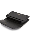 Saffiano Name Card Holder Black - PRADA - BALAAN 5