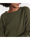 Women's Giori Wool Cashmere Knit Top Green - S MAX MARA - BALAAN 5