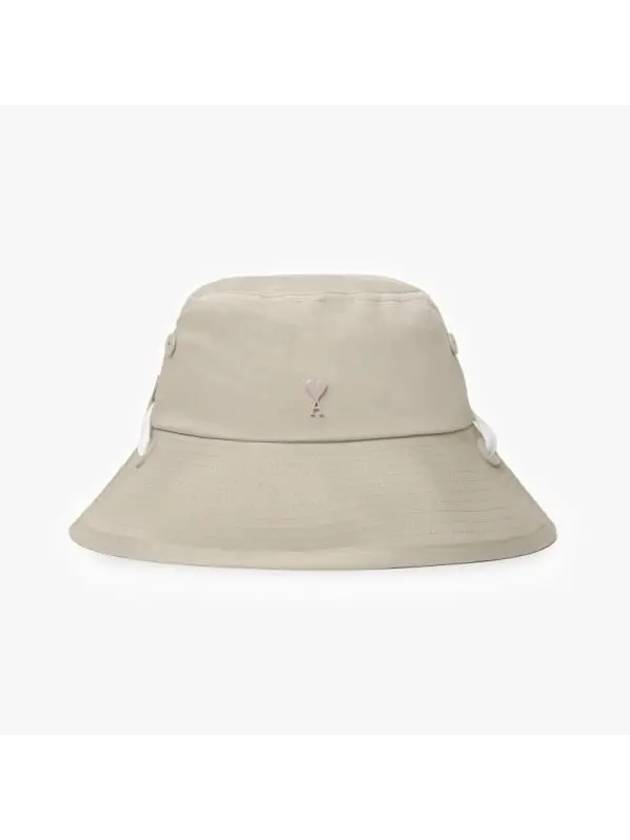 UHA233 CO0009 271 De Coeur Heart Logo String Bucket Hat - AMI - BALAAN 2