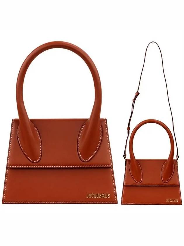 Le Grand Chiquito Tote Bag Brown - JACQUEMUS - BALAAN.