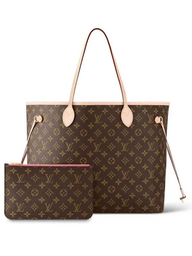 Neverfull MM Monogram Tote Bag Brown - LOUIS VUITTON - BALAAN.