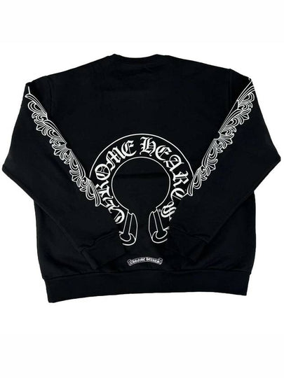 Floral Cross Horseshoe Sweatshirt XL - CHROME HEARTS - BALAAN 2