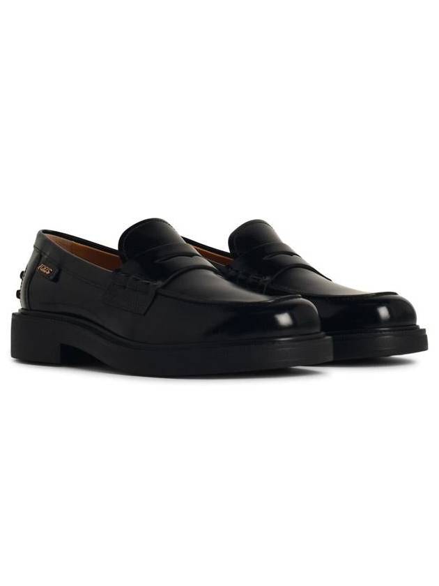 Tod'S Black Leather Loafers - TOD'S - BALAAN 2