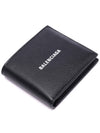 Logo Print Half Wallet Black - BALENCIAGA - BALAAN 6