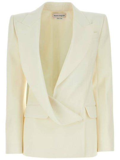 Outerwear 745244QJACX 9007 IVORY - ALEXANDER MCQUEEN - BALAAN 2