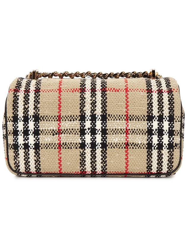 Boucle Lola Vintage Check Small Cross Bag Beige - BURBERRY - BALAAN 5