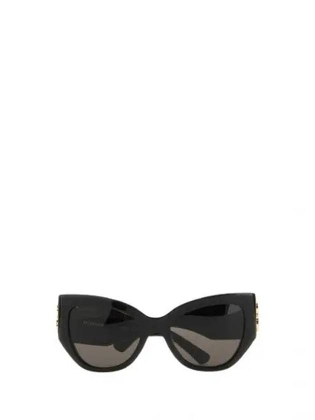 BB Logo Cat-Eye Sunglasses Black - BALENCIAGA - BALAAN 2