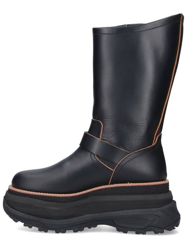 Buckle detail engineer boots 2407475 001 - SACAI - BALAAN 4