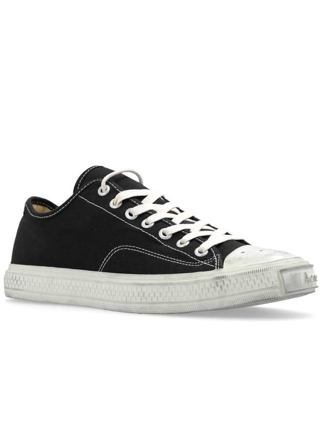 Logo Low Top Sneakers Black - ACNE STUDIOS - BALAAN 5