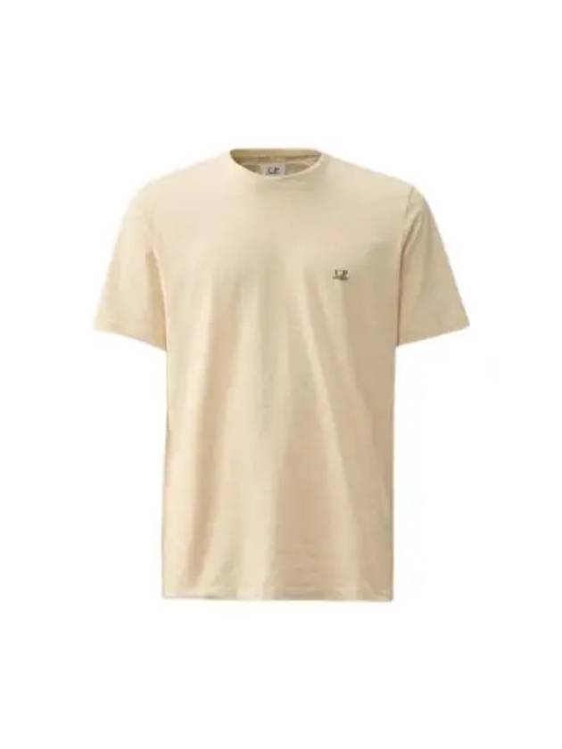 30/1 Jersey Goggle Short Sleeve T-Shirt Beige - CP COMPANY - BALAAN 2