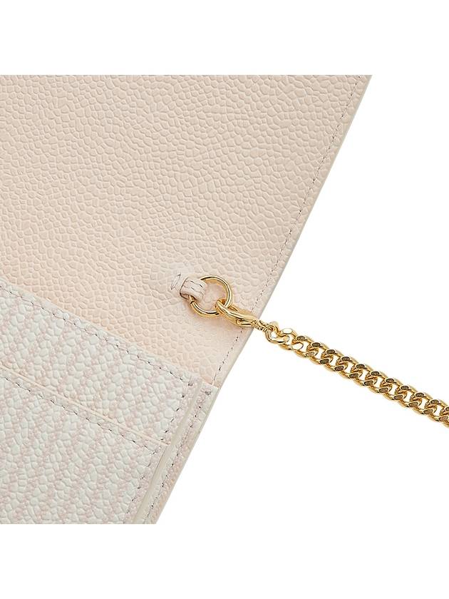 Flap Chain Shoulder Bag Pink Beige - THOM BROWNE - BALAAN 10