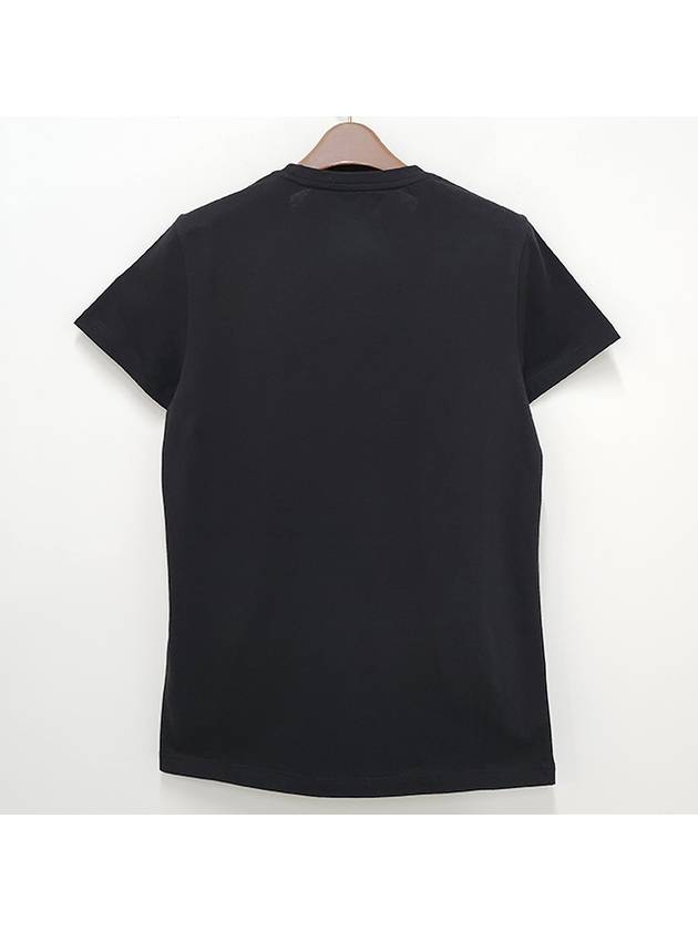 Logo Patch Jersey Cotton Short Sleeve T-Shirt Black - MONCLER - BALAAN 3