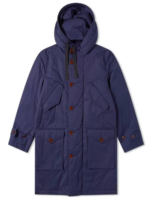 Men's Parka Military Jacket Navy - ACNE STUDIOS - BALAAN 1