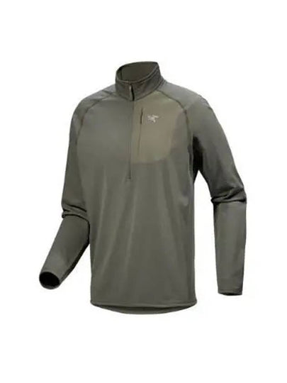 Delta Half-Zip Neck Long Sleeve T-Shirt Forage - ARC'TERYX - BALAAN 2