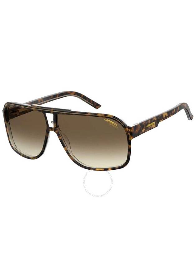 Carrera Brown Gradient Square Men's Sunglasses GRAND PRIX 2 0086/HA 64 - CARRERA - BALAAN 2