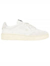 Suede Leather Low Top Sneakers White - AUTRY - BALAAN 2