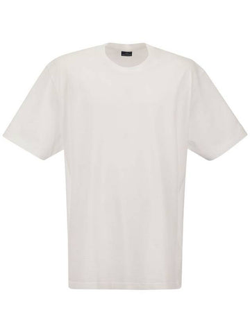 Garment dyed cotton jersey T-shirt - PAUL & SHARK - BALAAN 1