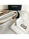 GG Zipper Medium Canvas Half Wallet White Beige - GUCCI - BALAAN 7