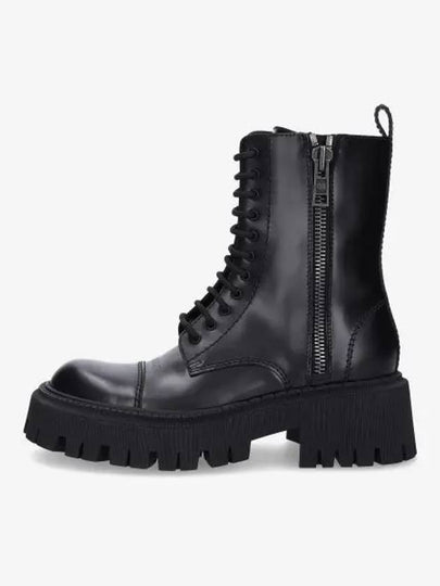 Tractor Lace-Up Middle Boots Black - BALENCIAGA - BALAAN 2