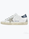 Superstar Heel Tab Low Sneakers White Navy - GOLDEN GOOSE - BALAAN 2