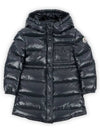 Kids DACCA Down Hooded Padded Jacket Navy 1C00005 5963V 742 8 10A - MONCLER - BALAAN 2