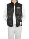 Logo Down Vest Black - HORN GARMENT - BALAAN 7