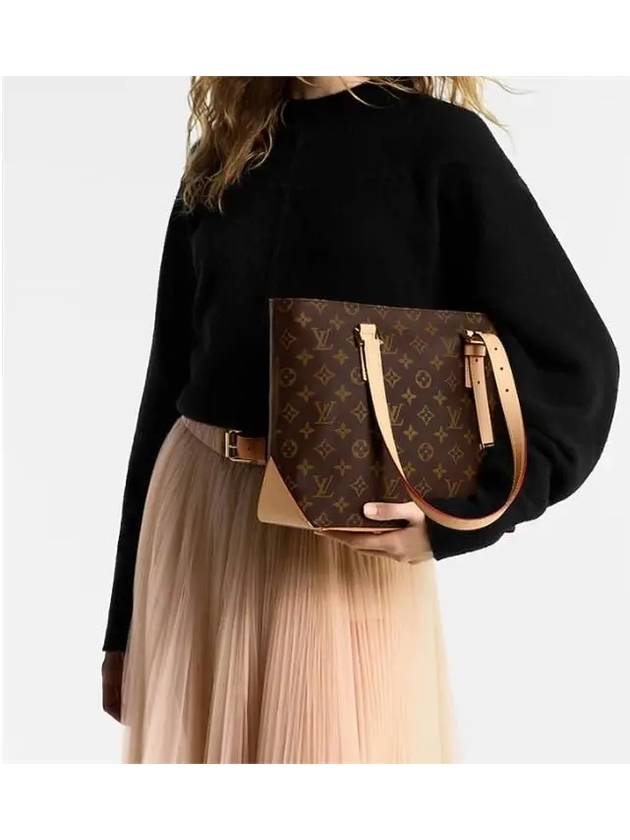 Piano Monogram Tote Bag Brown - LOUIS VUITTON - BALAAN 6