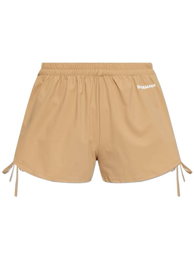 Dsquared2 Beach Shorts, Women's, Beige - DSQUARED2 - BALAAN 1