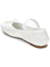 Satin Ballerinas White - MIU MIU - BALAAN 5