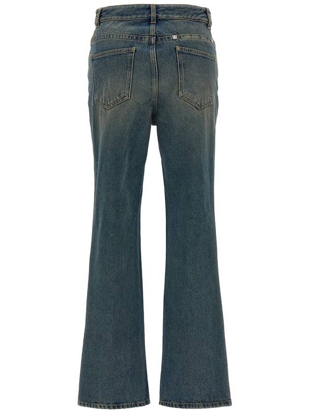 24 ss Cotton Boot Cut Jeans WITH 4G Chain BW51145Y9N420 B0651001528 - GIVENCHY - BALAAN 3