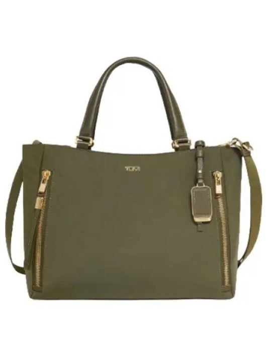 Voyager Valletta medium tote bag olive handbag - TUMI - BALAAN 1