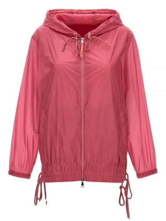 Point Two Hooded Jacket Pink - MONCLER - BALAAN 2