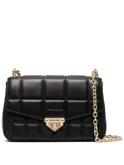 Soho Quilted Large Shoulder Bag Black - MICHAEL KORS - BALAAN 2