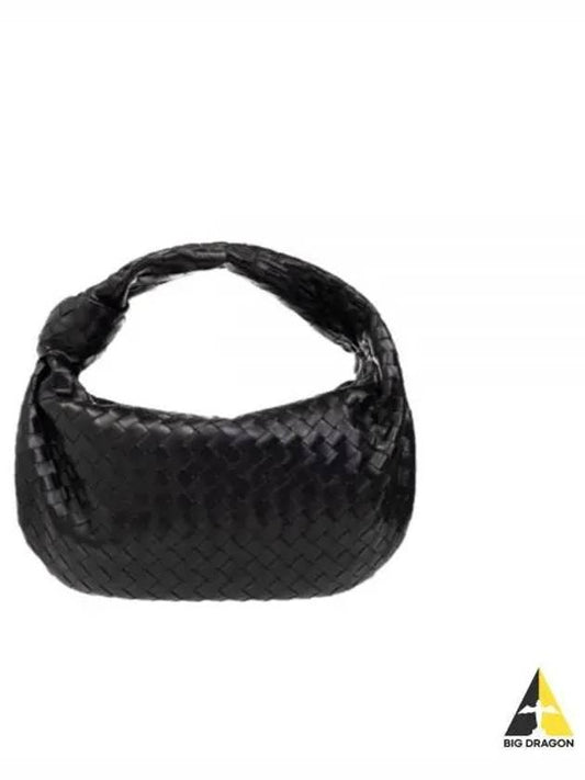 Intrecciato Jody Small Shoulder Bag Black - BOTTEGA VENETA - BALAAN 2