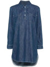 Robe Texas Short Dress Indigo Delave - A.P.C. - BALAAN 2