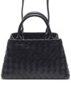 Intrecciato New Roma Tote Bag Black - BOTTEGA VENETA - BALAAN 2