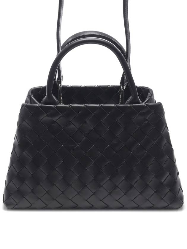 Intrecciato New Roma Tote Bag Black - BOTTEGA VENETA - BALAAN 3