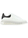 Air Oversole Low Top Sneakers Black White - ALEXANDER MCQUEEN - BALAAN 2