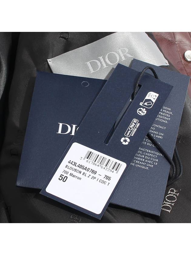 Christian Jacket 443l405A0769 700 COGNAC - DIOR - BALAAN 9