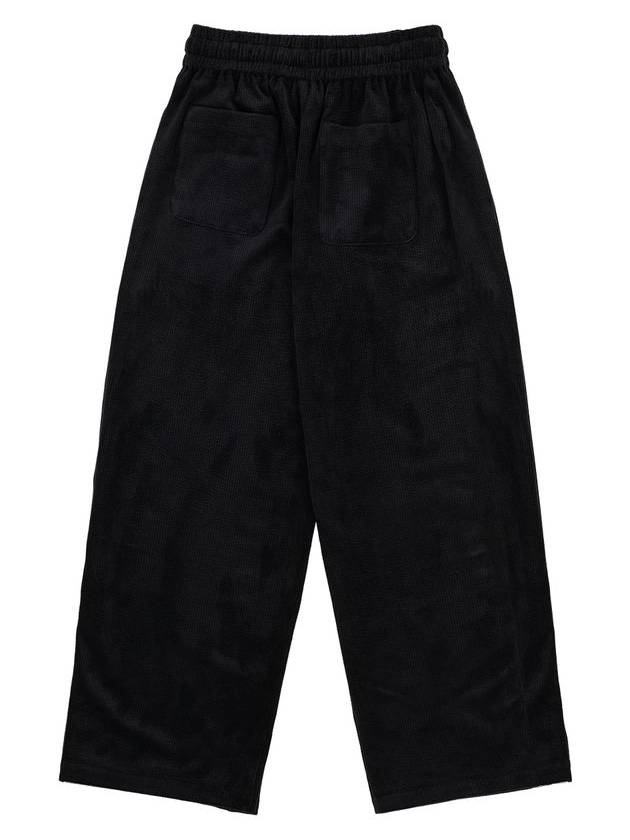 Corduroy Lining Wide Pants Black - PEOPLE OF THE WORLD - BALAAN 4