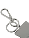 Maison Kitsune Men's Lettering Logo Keyring LM06901AM1005 SAPPHIRE - MAISON KITSUNE - BALAAN 6