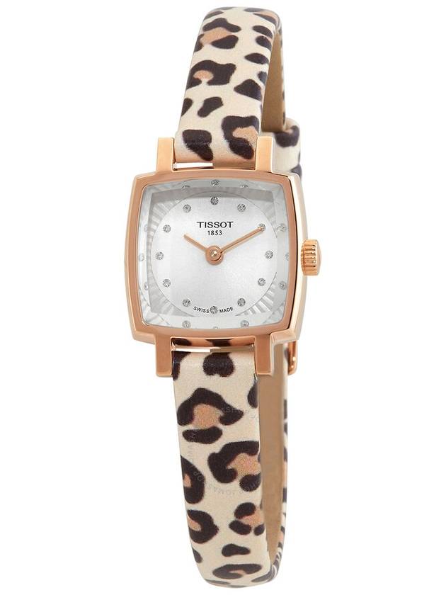 Tissot T-Lady Quartz Diamond Silver Dial Ladies Watch T058.109.37.036.00 - TISSOT - BALAAN 1