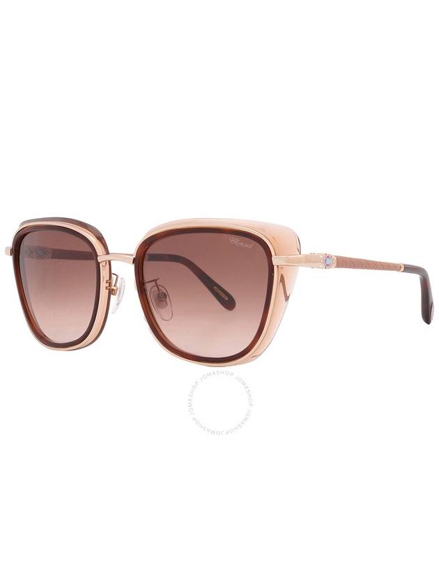 Chopard Brown Gradient Butterfly Ladies Sunglasses SCHD40S 0300 56 - CHOPARD - BALAAN 3