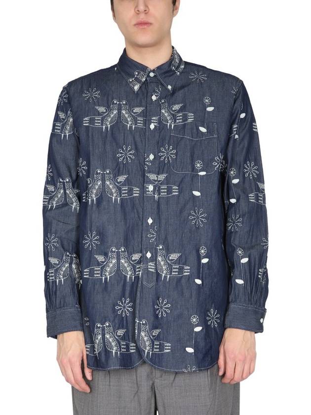 Engineered Garments "Bird" Embroidery Shirt - ENGINEERED GARMENTS - BALAAN 2