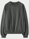 Paneled Balloon Sweatshirt Charcoal - NOIRER - BALAAN 3