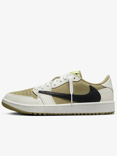 Jordan 1 Travis Scott Retro Low Golf NRG Neutral Olive FZ3124 200 - NIKE - BALAAN 1